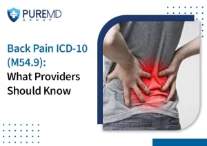 Back Pain ICD-10 (M54.9)